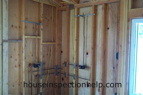 electrical box behind caulkless shower|electrical wire behind shower tile.